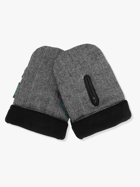 KONG.WALTHER Østerbro Tweed Vaunurukkaset, Black