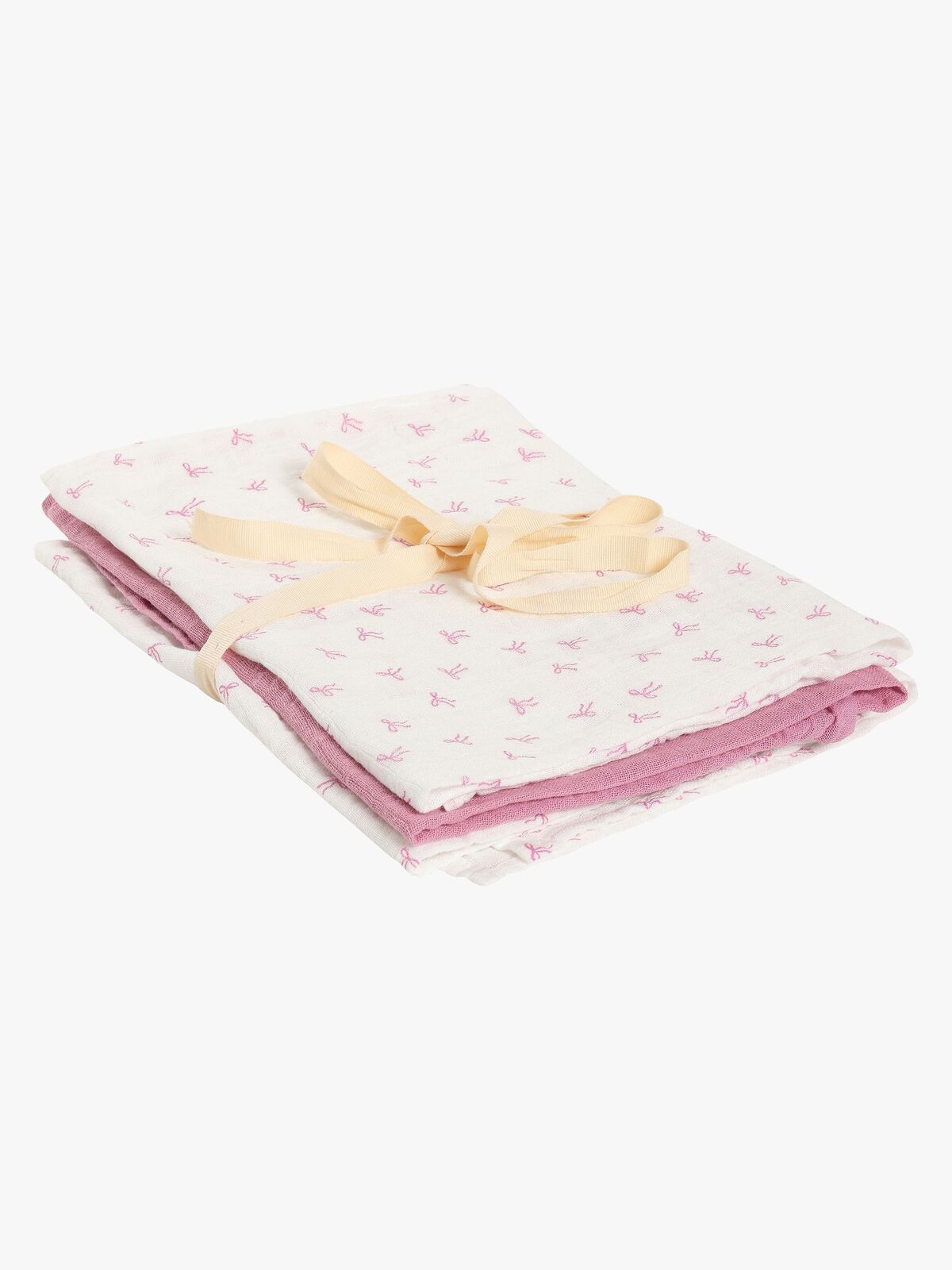 Peppi Musliiniviltti 3-pack, Mauve Orchid