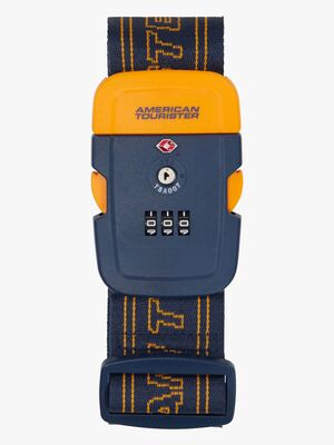 American Tourister TSA Matkalaukkuhihna, Navy/Orange