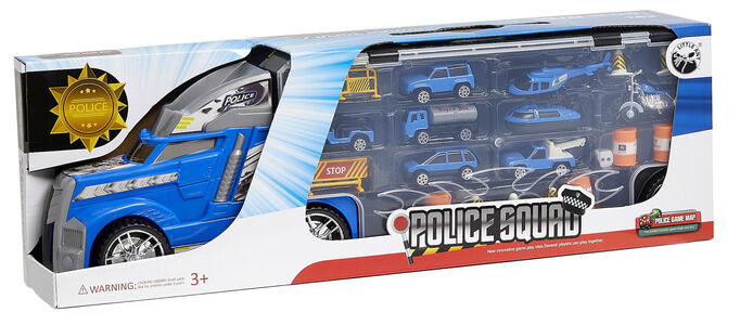 Alex's Garage Police Squad Rekka + Ajoneuvot