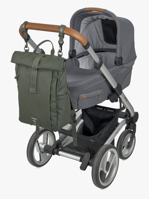 Lässig Rolltop Hoitolaukku Reppu, Olive