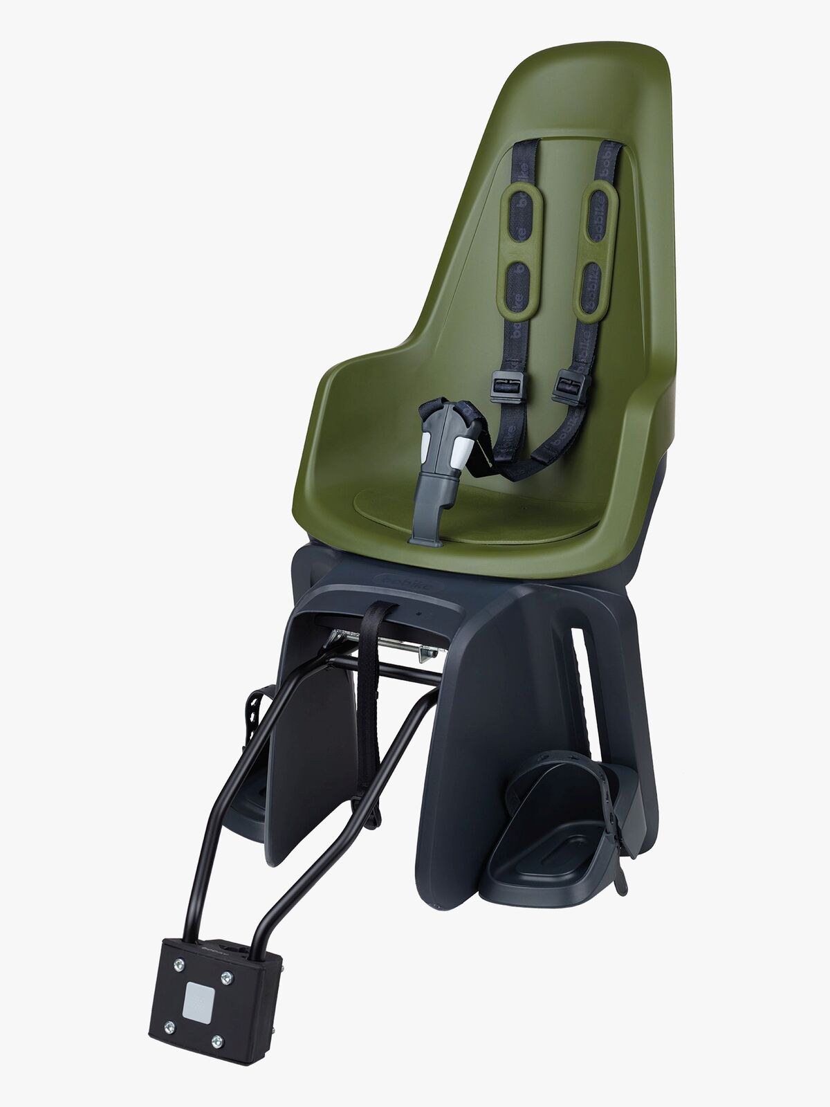 BoBike ONE Maxi Frame/Rack Mount Pyöränistuin, Olive Green