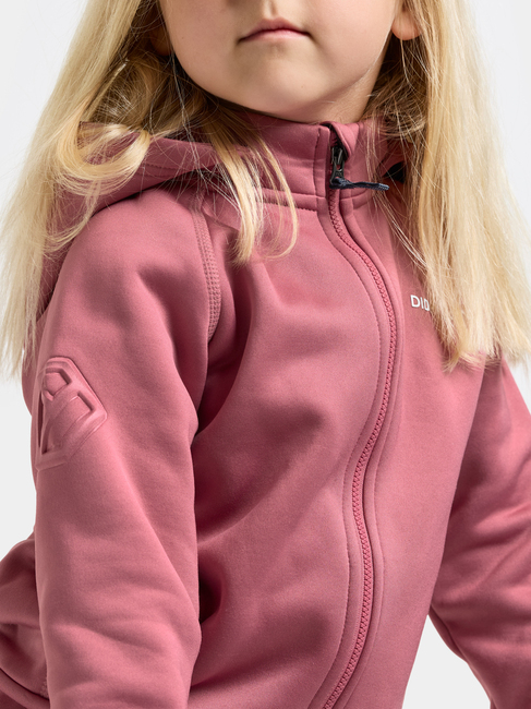 Didriksons Siljan Vetoketjullinen Pusero, Heather Pink