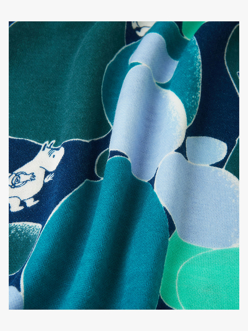 Reima Moomin Trivsam Aluskerrasto Merinovillasekoite, Dark Teal