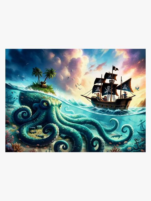 Ravensburger Palapeli Pirate Treasure 100