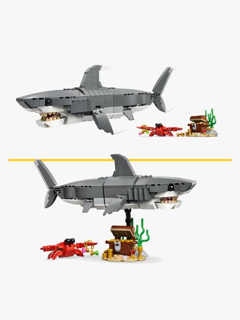 LEGO Creator 31381 Hurja hai ja aarrearkku