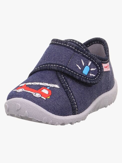 Superfit Spotty Sisäkengät, Dark Blue/Car