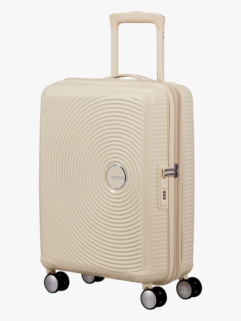 American Tourister Soundbox Spinner Matkalaukku 35,5-41L, Coconut Sand