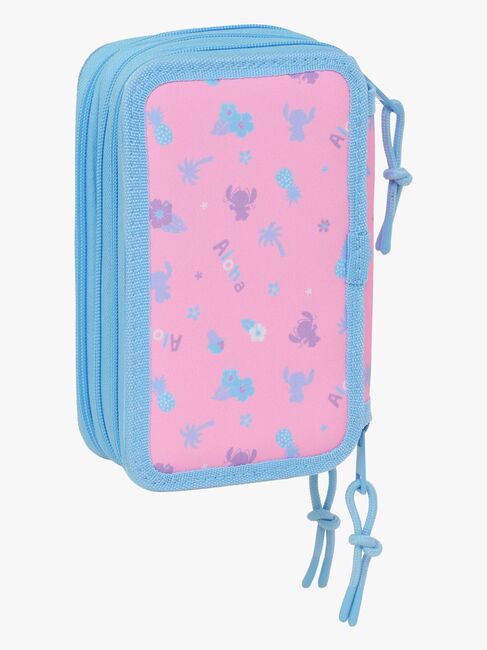 Disney Stitch  Täytetty Kolmilokeroinen Penaali 37 Osaa, Bright