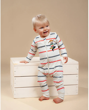 Peppi Pitkätossu Ruudullinen Pyjama, Kitt