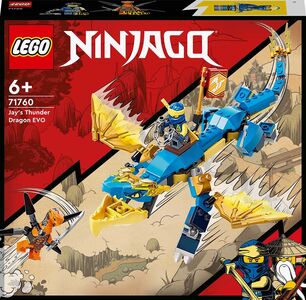 LEGO NINJAGO 71760 Evoluutio: Jayn Ukkoslohikäärme