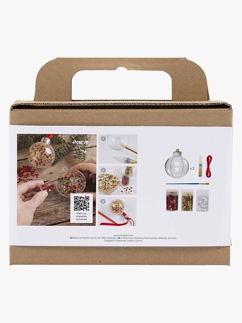 Creativ Company Mini DIY Askartelusetti Joulupallot