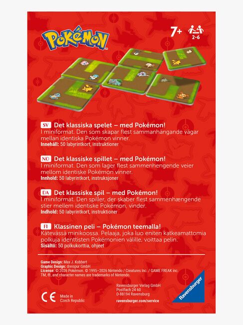 Ravensburger Pokémon Lastenpeli Labyrinth Connect