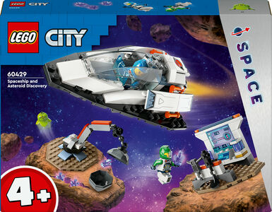 LEGO City 60429 Avaruusalus ja asteroidilöytö