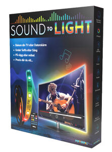 Powerpal SoundLight LED-valonauha