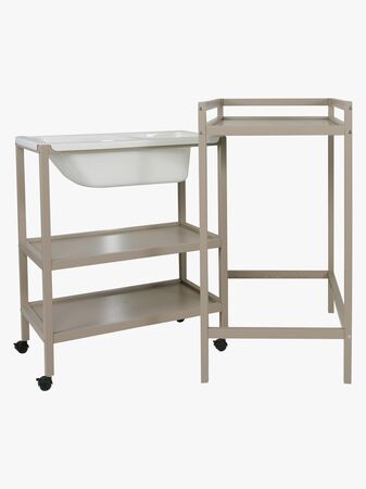 Quax Basic Hoitopöytä + Kylpyamme, Stone