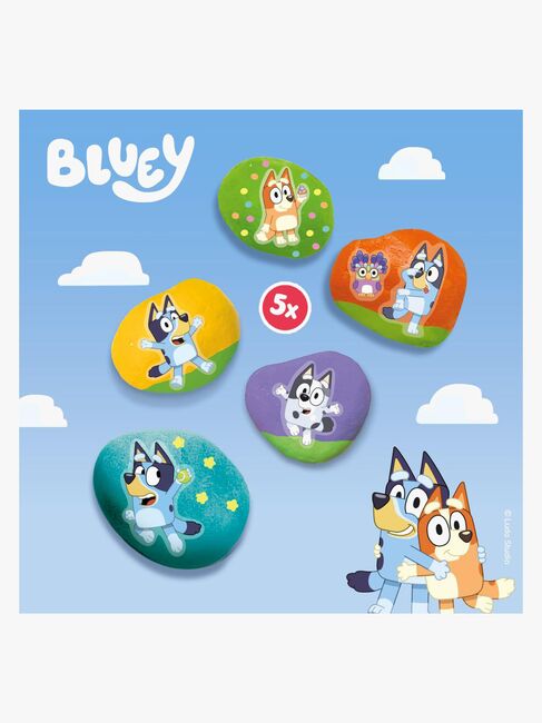 SES Creative Bluey Askartelusetti Kivimaalaus