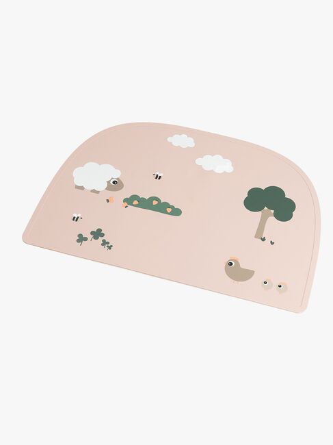 Done By Deer Tiny Farm Ruokailualusta Silikoni, Powder