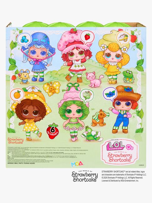 L.O.L. Surprise! Loves Strawberry Shortcake Mininukke Lajiteltu Series 2