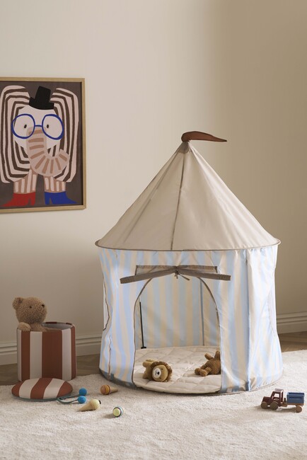 Kid's Concept Leikkiteltta Raidallinen, Sininen