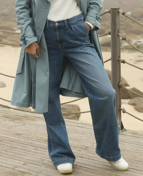 Cache Coeur KELLY Äitiysfarkut, Mid Blue