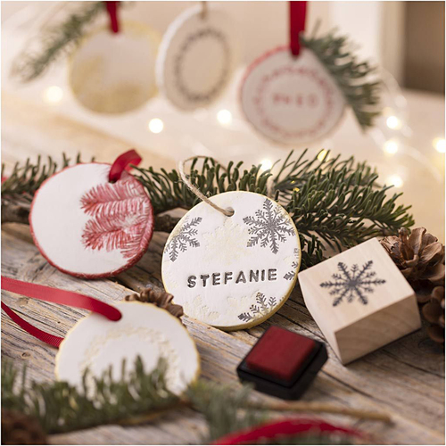 Creativ Company Askartelusetti Joulukoristeet Itsekovettuva Savi DIY