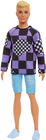 Barbie Ken Fashionista Nukke Checkered Hearts