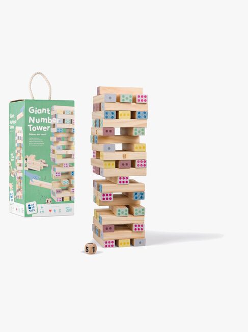 BS Toys Giant Number Tower Peli