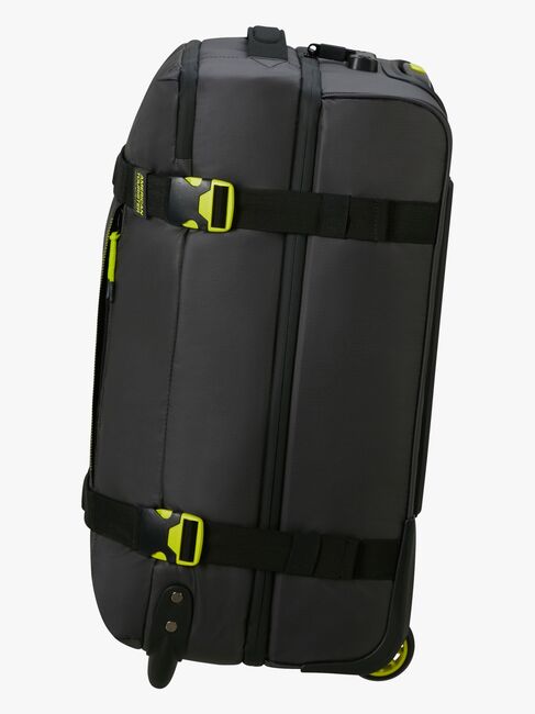 American Tourister Urban Track Duffle Matkalaukku 55L, Black/Lime