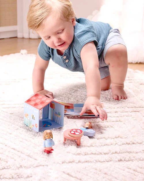 Hape Satukirja + Leikkisetti The Tiny House