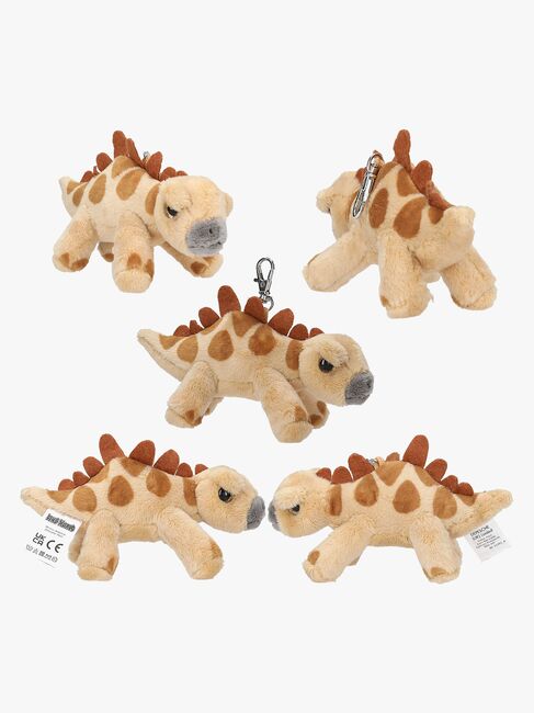 Dino World Avaimenperä Pehmo Dinosaurus Lajiteltu