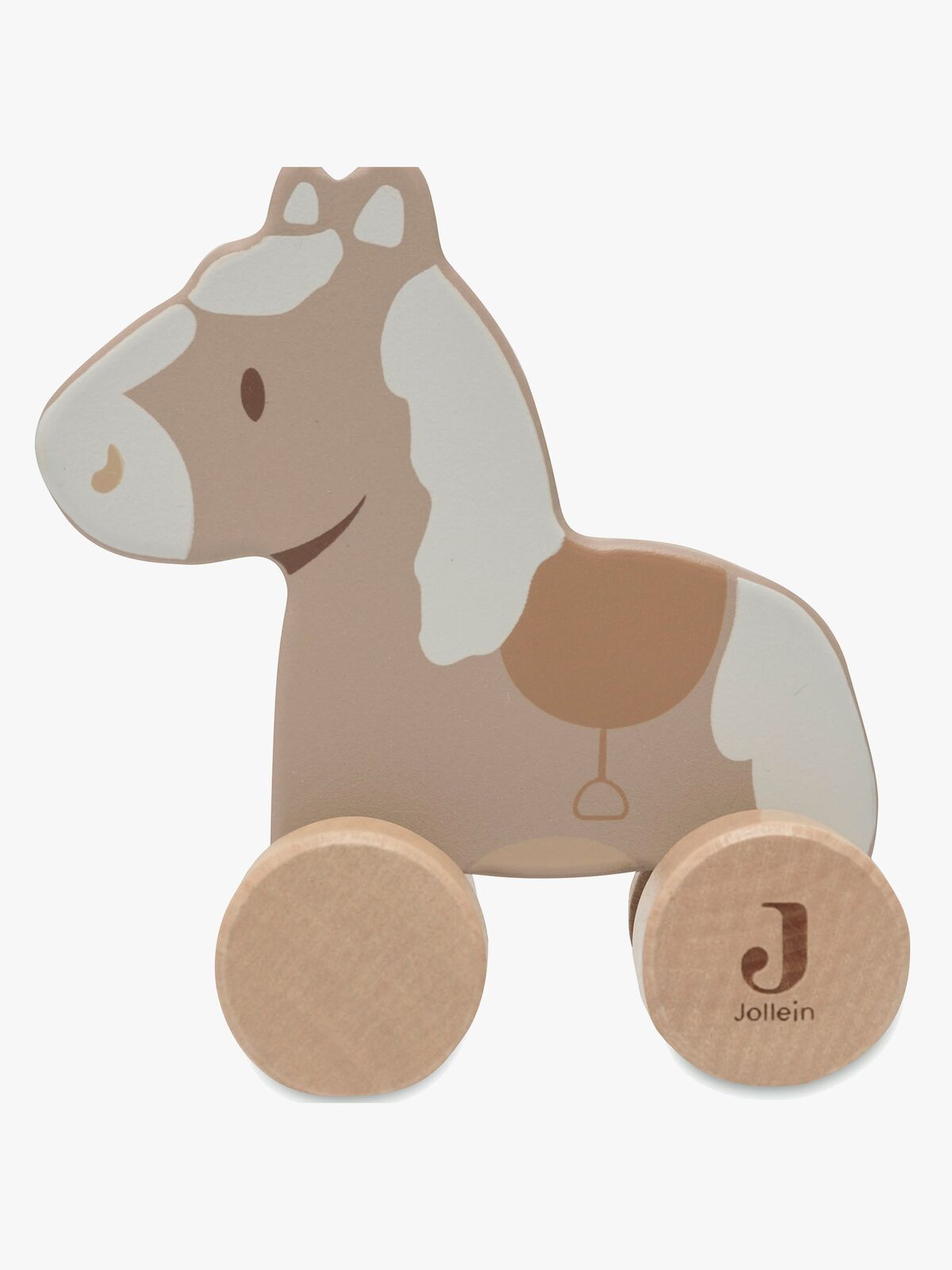 Jollein Hevonen Pyörillä Nostalgic Ride Puulelu