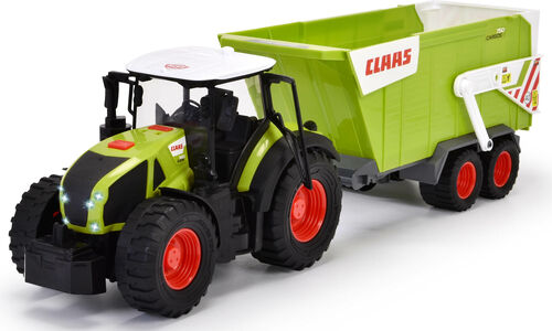 Dickie Toys CLAAS Traktori + Kippilava