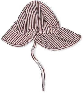 MINI A TURE Gustas UV-hattu, Acorn Brown Stripes