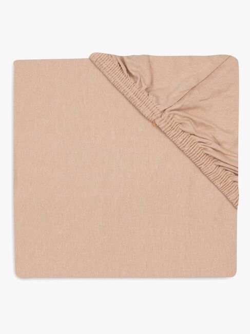 Jollein Muotoonommeltu Aluslakana 2-pack 40x80, Blush/Wild Rose
