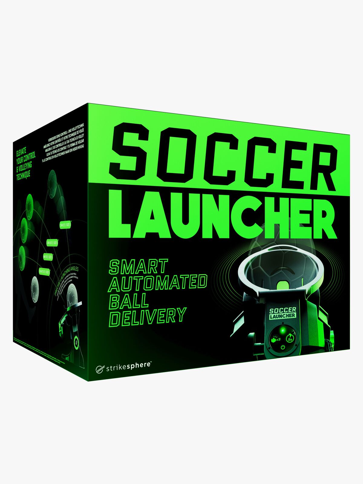 Strikesphere Harjoittelutykki Jalkapallo Power Launcher