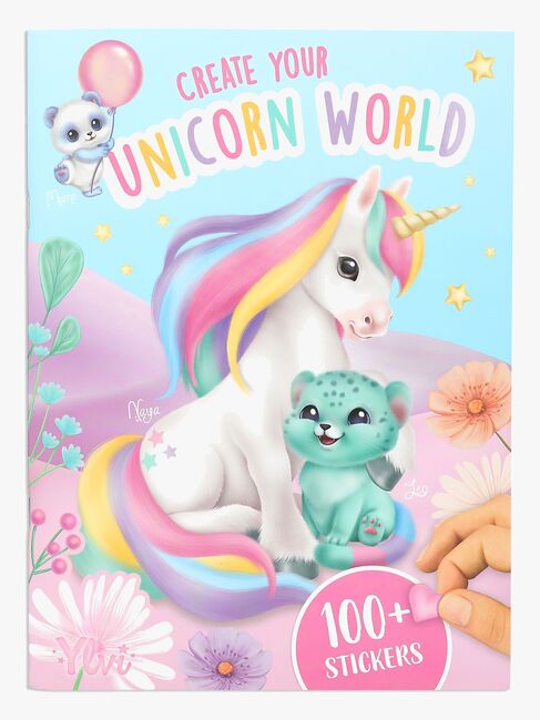 Ylvi & the Minimoomis Tarrakirja Create Your Unicorn World