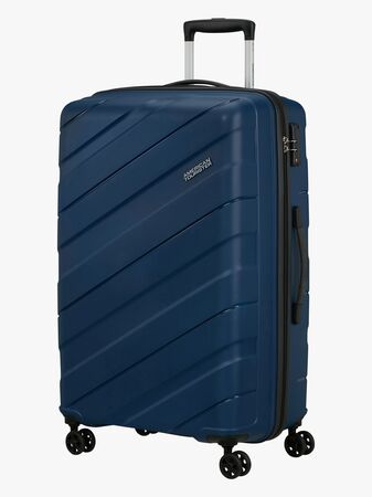 American Tourister Jetdriver Spinner Matkalaukku 100L, Navy Blue