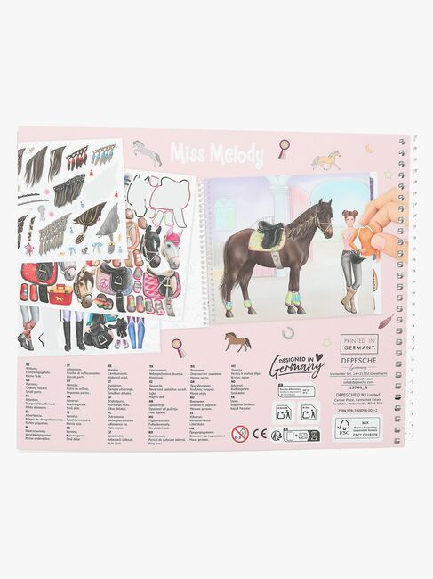 Miss Melody Dress Me Up Tarrakirja