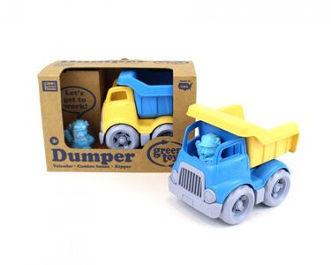 Green Toys Dumper Rakennusauto, Sininen/Keltainen