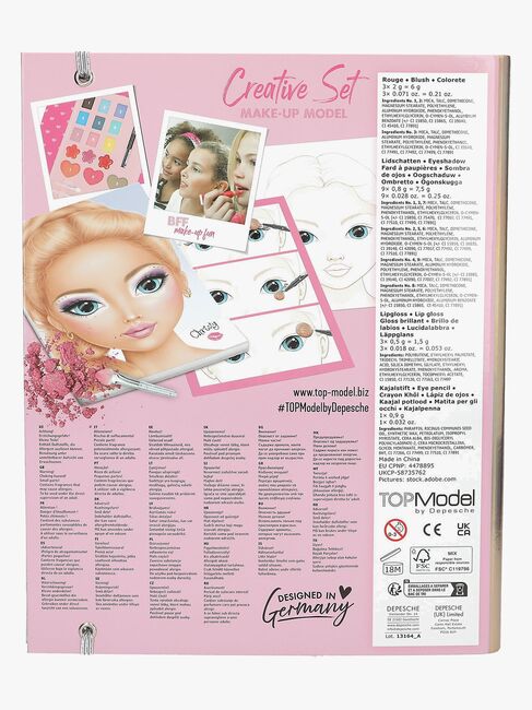 TOPModel Make-up Studio Kansio + Meikkipaletti