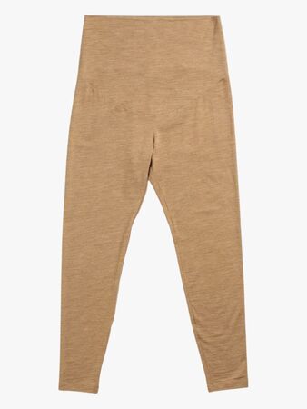 Boob Merinovilla Leggingsit, Brown Melange