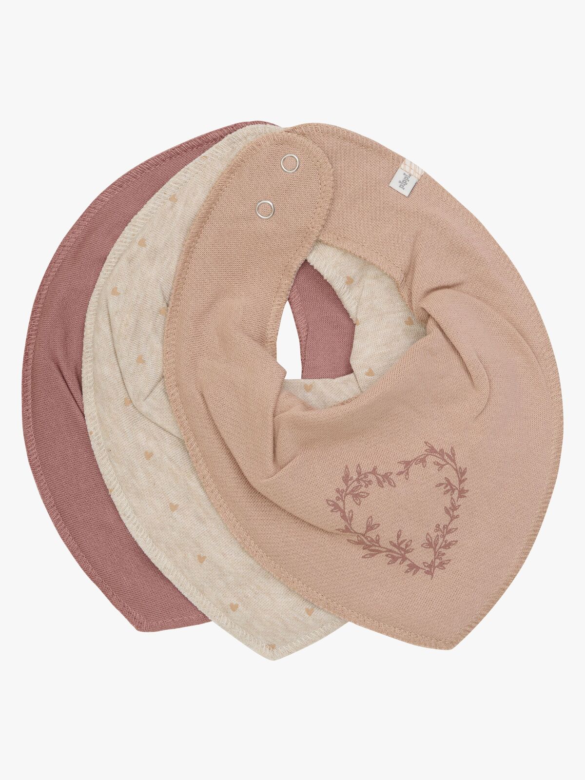 Peppi Kuolalaput 3-pack, Burlwood