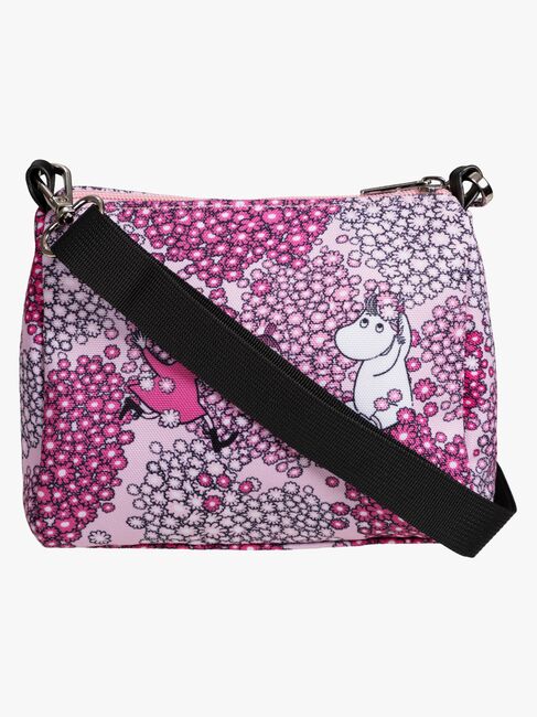 Muumi Ystävät Crossbody-olkalaukku, Vaaleanpunainen