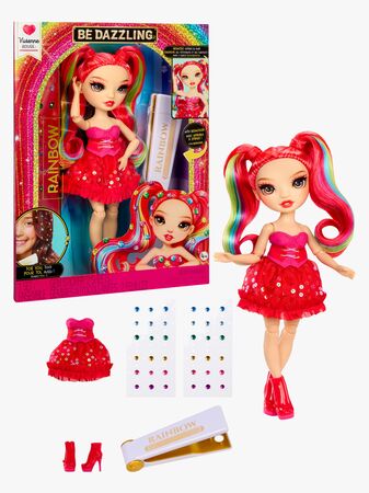 Rainbow High Be Dazzling Vivienne Rouge Muotinukke Vivienne Rouge, Punainen