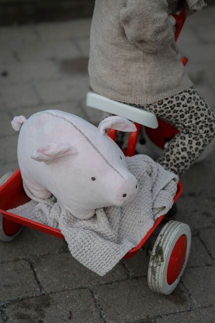 Se Pikkuinen Lotta Teddy Pehmolelu Possu, Vaaleanpunainen