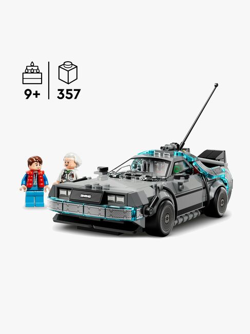 LEGO Speed Champions 77256 Aikakone Paluu tulevaisuuteen ‑elokuvasta