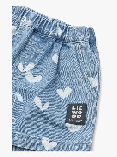 LIEWOOD Borrisa Farkkushortsit, Sweethearts/Light Blue Denim
