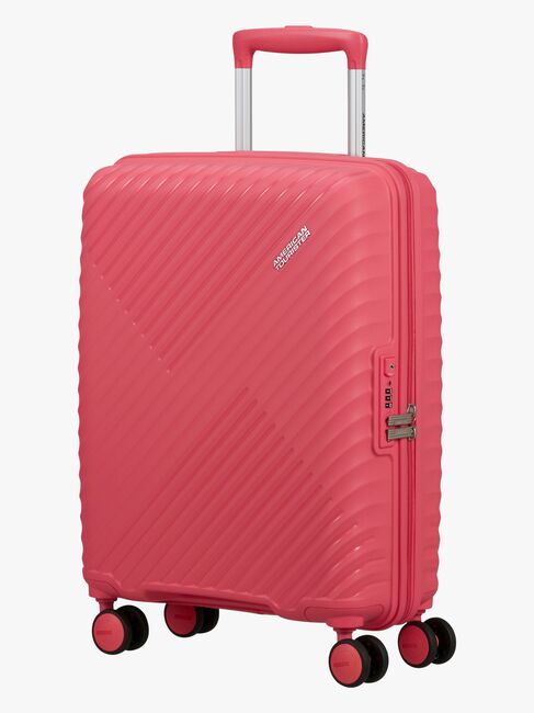 American Tourister Diablast Spinner Matkalaukku 35L, Pink Glitch