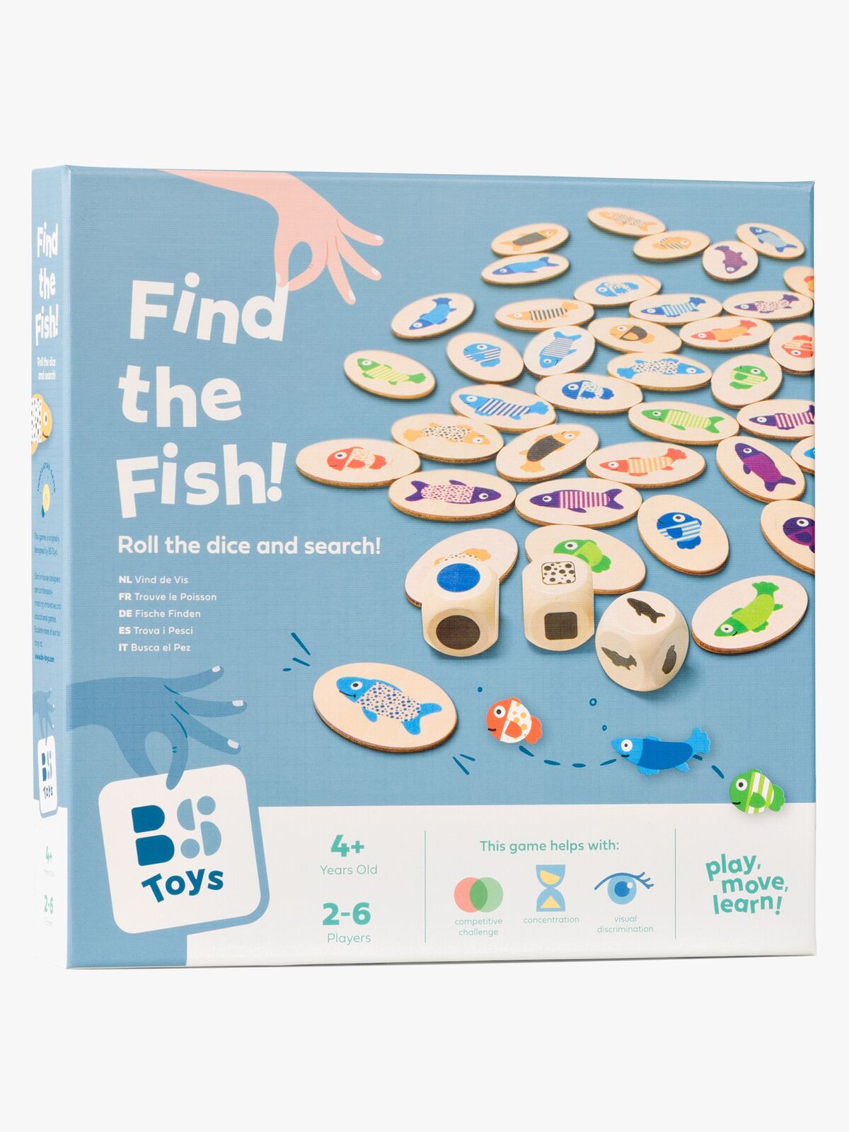 BS Toys Löydä Kalat Peli